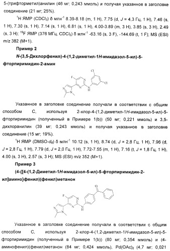 Новые пиримидиновые производные и их применение в терапии, а также применение пиримидиновых производных в изготовлении лекарственного средства для предупреждения и/или лечения болезни альцгеймера (патент 2433128)