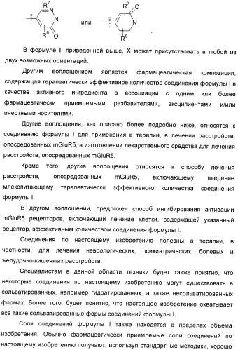 Модуляторы mglur5 (патент 2439068)