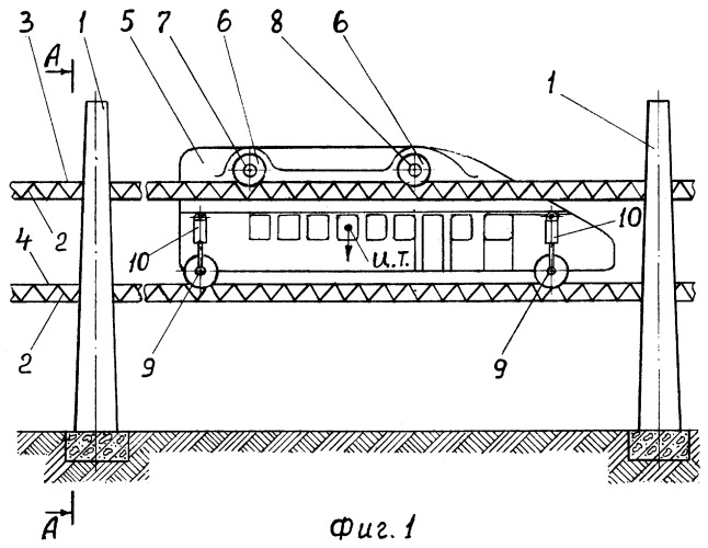 Транспортная система (патент 2394958)
