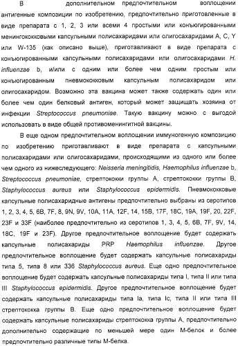 Нейссериальные вакцинные композиции, содержащие комбинацию антигенов (патент 2317106)