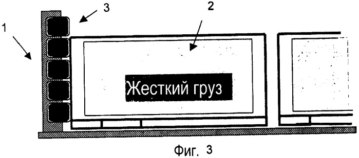 Система безопасности для снижения ударной энергии контейнера (патент 2410285)