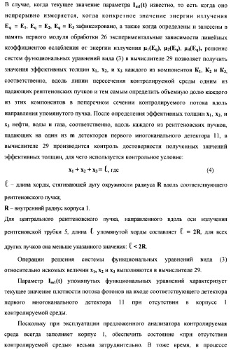Рентгенофлуоресцентный анализатор компонентного состава и скорости трехкомпонентного потока (патент 2377546)