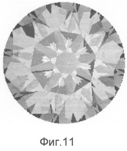 Способ оценки красоты блеска бриллианта по коэффициенту очарования charm (патент 2264614)