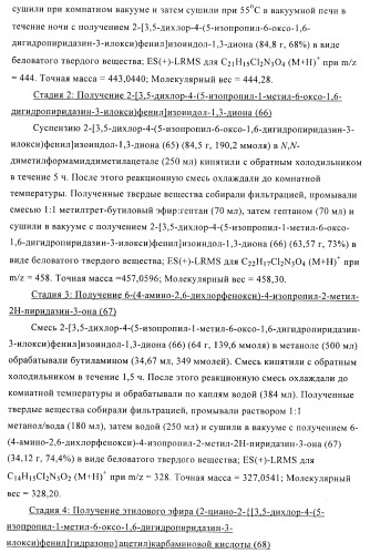 Производные пиридазинона в качестве агонистов рецептора тиреоидного гормона (патент 2379295)