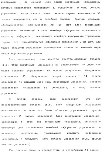 Носитель записи типа с однократной записью, устройство записи и его способ, устройство воспроизведения и его способ и компьютерная программа (патент 2349974)