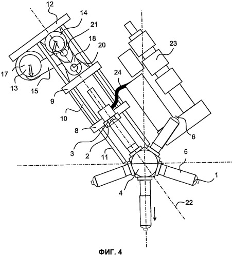 Механизм для инжекционного формования (патент 2429125)