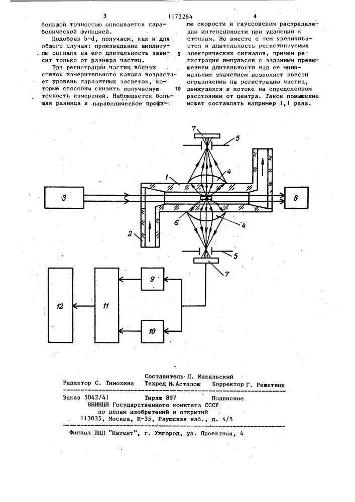 Способ измерения размеров частиц (патент 1173264)