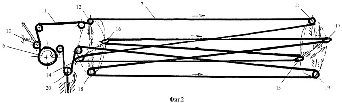 Устройство для изготовления гибкой многослойной трубы (патент 2430289)