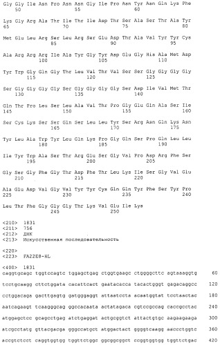 Pscaxcd3, cd19xcd3, c-metxcd3, эндосиалинxcd3, epcamxcd3, igf-1rxcd3 или fap-альфаxcd3 биспецифическое одноцепочечное антитело с межвидовой специфичностью (патент 2547600)