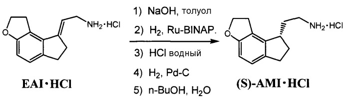 Способ получения оптически активных производных амина (патент 2385318)