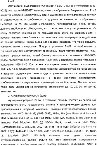 Нейссериальные вакцинные композиции, содержащие комбинацию антигенов (патент 2317106)