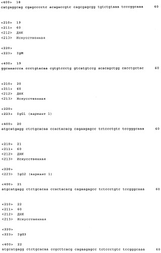 Мутант тяжелой цепи, приводящий к повышенной выработке иммуноглобулина (патент 2522481)