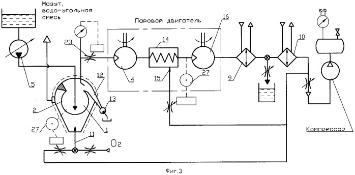 Способ получения механической работы посредством паросилового цикла (патент 2348858)