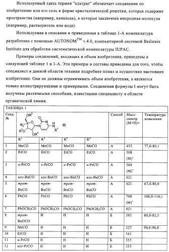 Нуклеозидные производные и фармацевтическая композиция, обладающая антивирусной активностью в отношении hcv (патент 2327701)