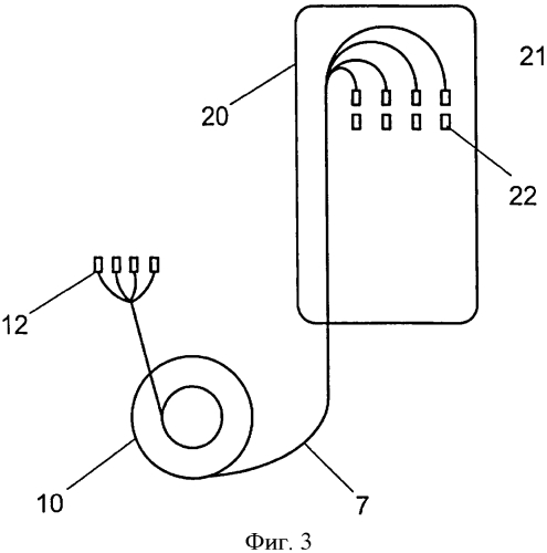 Способ компактной подвески волоконно-оптических кабелей в виде жгута (патент 2551476)