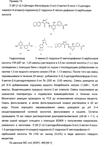 Бициклозамещенные азопроизводные пиразолона, способ их получения и фармацевтическое применение (патент 2488582)