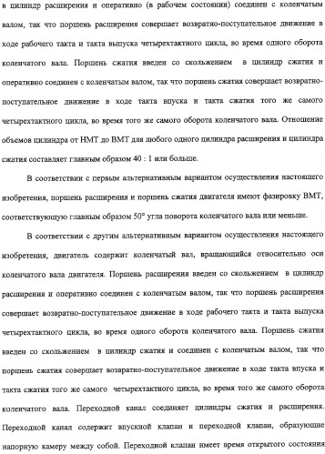 Двигатель внутреннего сгорания (варианты) и способ сжигания газа в нем (патент 2306444)