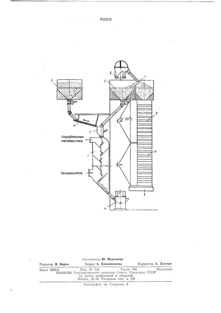 Способ тепловой обработки термочувствительнб1х материалов (патент 422928)