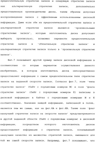 Носитель записи, способ конфигурирования его управляющей информации, способ записи и воспроизведения с его использованием и устройство для этого (патент 2334281)