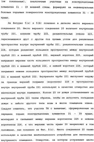 Сборный дом из полимерного материала (патент 2337214)