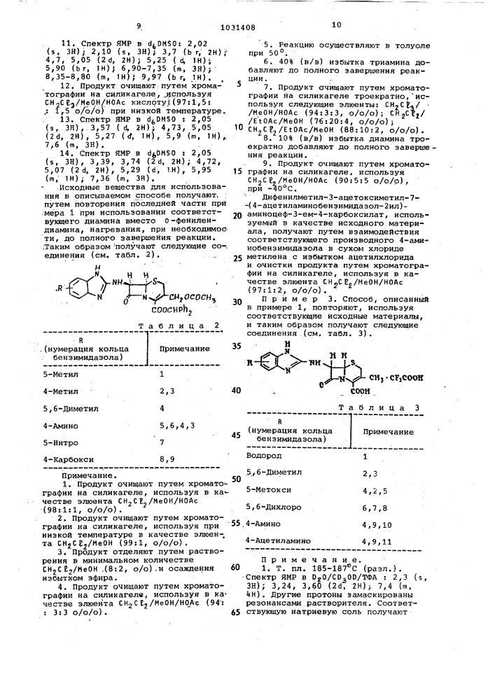 Способ получения производных цефалоспорина или их солей с основаниями или их кислотно-аддитивных солей (патент 1031408)