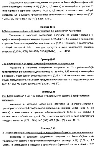 Производные пиридина и пиримидина в качестве антагонистов mglur2 (патент 2451673)