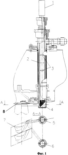 Устройство измерения радиального зазора между торцами лопаток вращающегося ротора и корпусом турбины газотурбинного двигателя (патент 2415379)