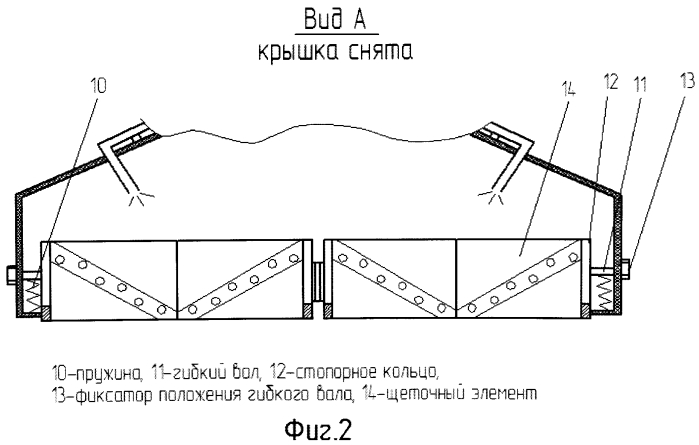 Универсальное устройство для обработки кожного покрова животных (патент 2551157)
