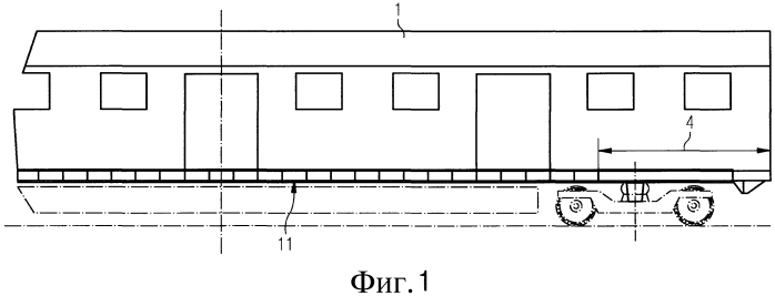 Усиленное в продольном направлении рельсовое транспортное средство (патент 2549740)