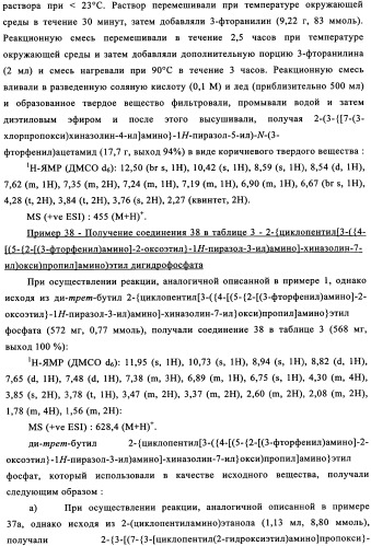 Производные фосфонооксихиназолина и их фармацевтическое применение (патент 2350611)