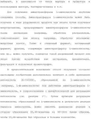 Способ получения монатина (патент 2505606)