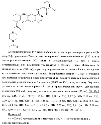 Производные 4-анилино-хиназолина, способ их получения (варианты), фармацевтическая композиция, способ ингибирования пролиферативного действия и способ лечения рака у теплокровного животного (патент 2345989)