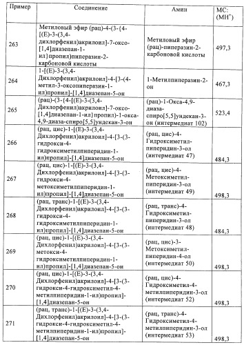 Производные диазепана в качестве модуляторов хемокиновых рецепторов (патент 2439065)