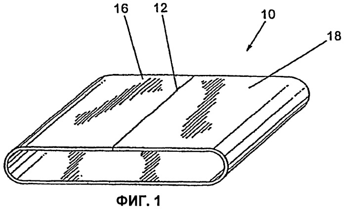 Слоистая лента, выполненная с возможностью сшивания при установке (патент 2442044)