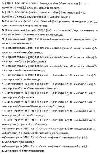 N-(1-(1-бензил-4-фенил-1н-имидазол-2-ил)-2,2-диметилпропил)бензамидные производные и родственные соединения в качестве ингибиторов кинезинового белка веретена (ksp) для лечения рака (патент 2427572)