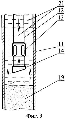 Способ промывки песчаной пробки в скважине (патент 2321727)
