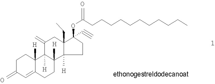 Новые сложные эфиры этоногестрела (патент 2325910)
