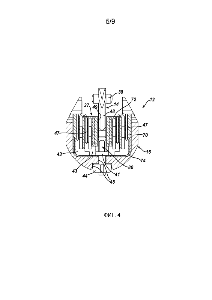 Хирургический сшивающий узел с гемостатическим приспособлением (патент 2612818)