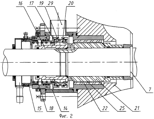 Многоступенчатый центробежный насос (патент 2276287)