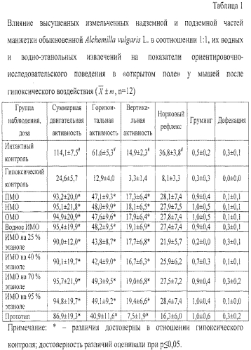 Средство, обладающее ноотропным действием (патент 2568843)