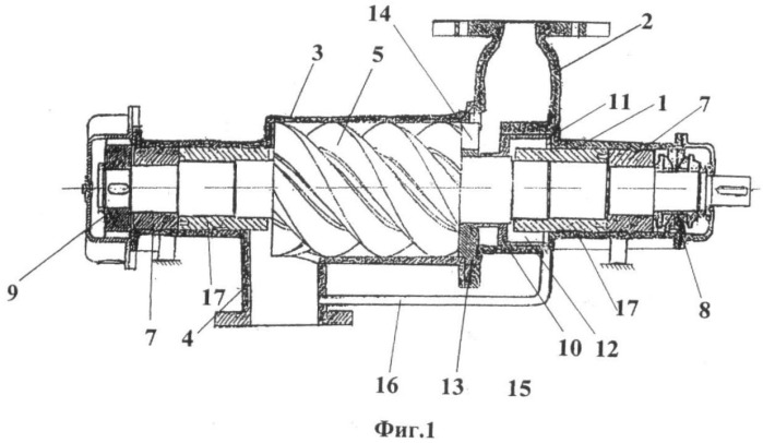 Паровая винтовая машина (патент 2374455)