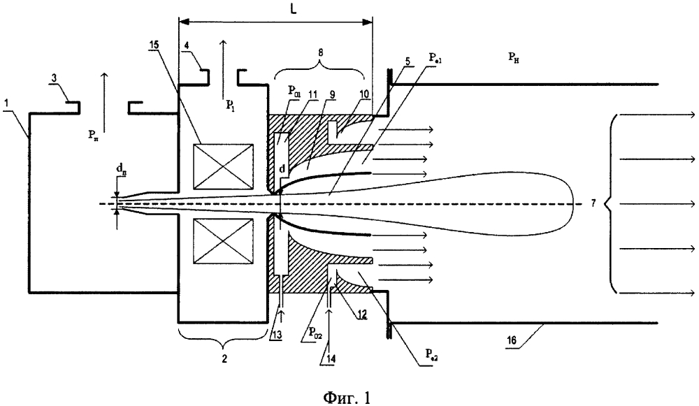 Способ ввода пучка электронов в среду с повышенным давлением (патент 2612267)