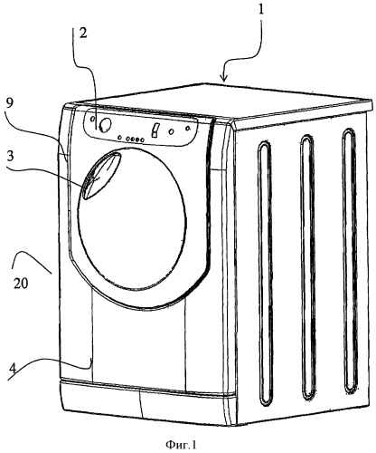 Дверца бытового электроприбора, в частности стиральной, стиральной/сушильной или сушильной машины для одежды с фронтальной или в основном с фронтальной загрузкой (патент 2407835)