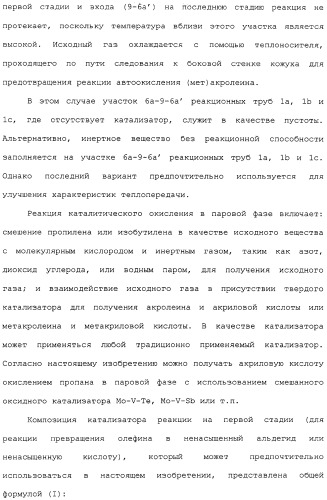 Многотрубный реактор, способ каталитического окисления в паровой фазе с использованием многотрубного реактора и способ пуска многотрубного реактора (патент 2309794)