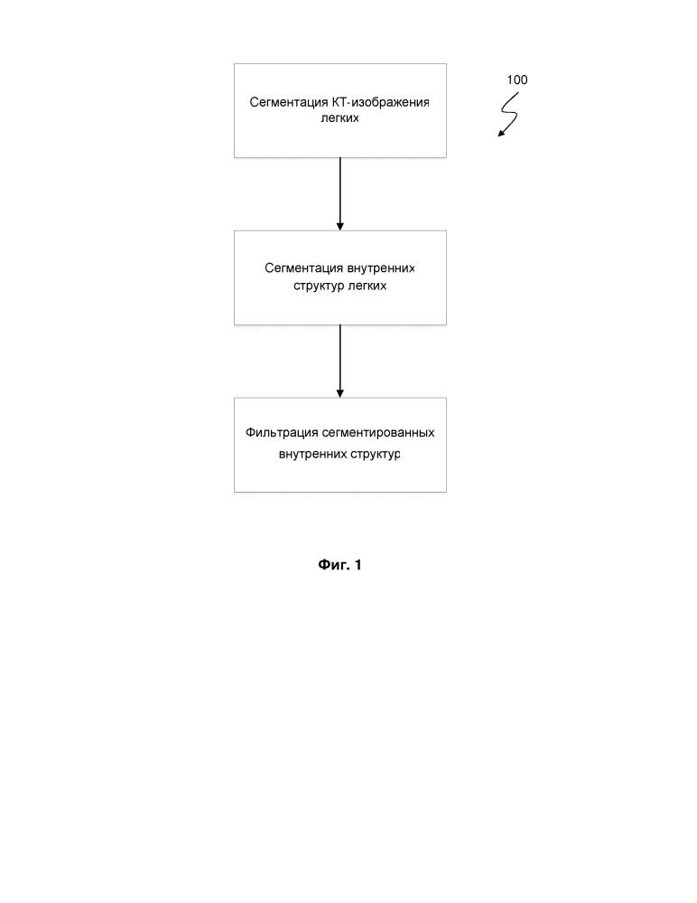 Способ и система сегментации изображений очагов легких (патент 2656761)