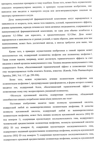 Способ получения фактора, связанного с контролем над потреблением пищи и/или массой тела, полипептид, обладающий активностью подавления потребления пищи и/или прибавления в весе, молекула нуклеиновой кислоты, кодирующая полипептид, способы и применение полипептида (патент 2418002)