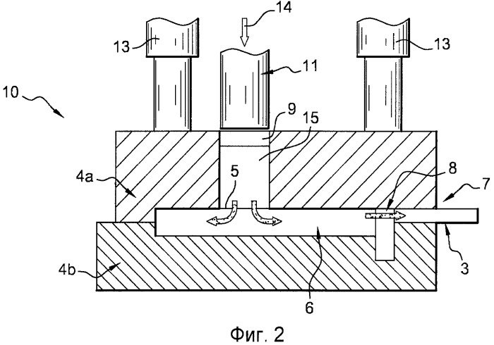 Устройство и способ штамповки-выдавливания (патент 2498871)