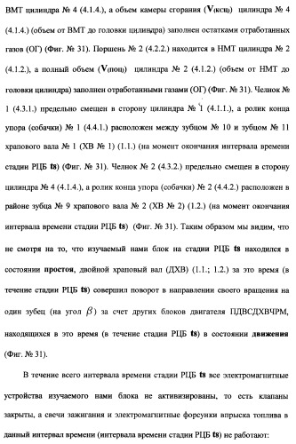 Поршневой двигатель внутреннего сгорания с двойным храповым валом и челночно-рычажным механизмом возврата поршней в исходное положение (пдвсдхвчрм) (патент 2372502)