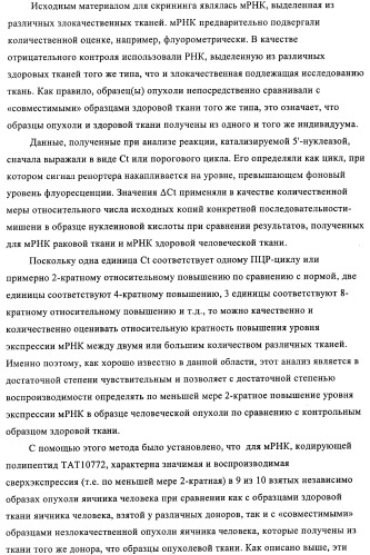 Композиции и способы диагностики и лечения опухоли (патент 2430112)