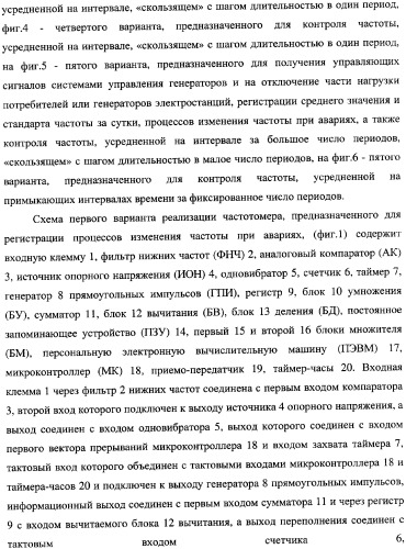 Частотомер для энергосистем и электростанций ермакова-федорова (варианты) (патент 2362174)